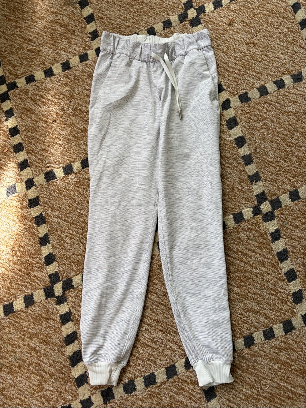 lululemon athletica Light Heather Gray Women's Jogger Track Pants